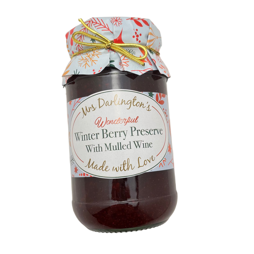 Mrs. Darlingtons, Winter Berry Preserve with Mulled Wine