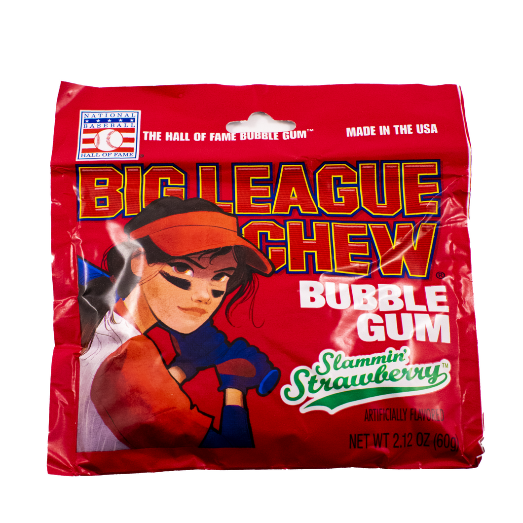 Gum, Big League Chew, Strawberry