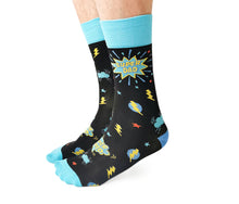 Load image into Gallery viewer, Mens Socks, Super Dad
