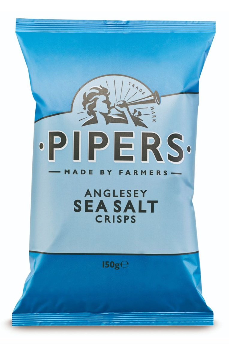 Pipers, Anglesey, Sea Salt Crisps