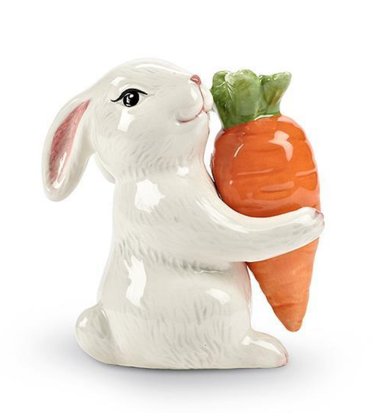 Salt & Pepper Shaker, Bunny & Carrot