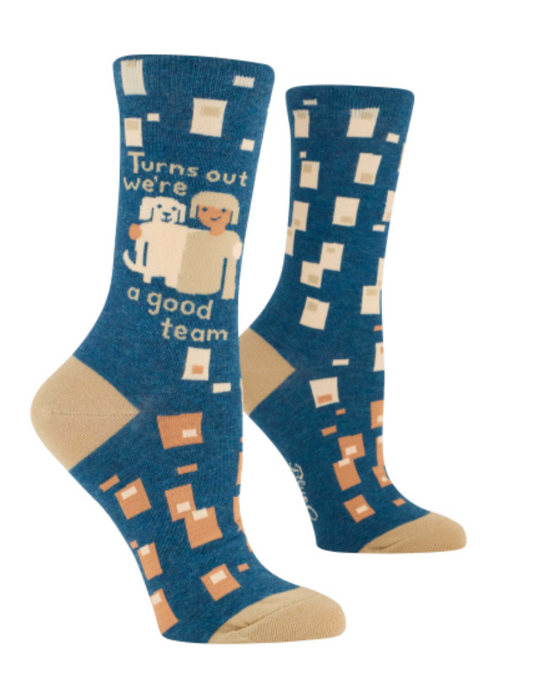 Ladies' Crew Socks, Turns out we’re a good team
