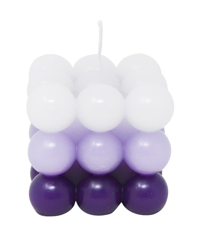 Bubble Candle, violet