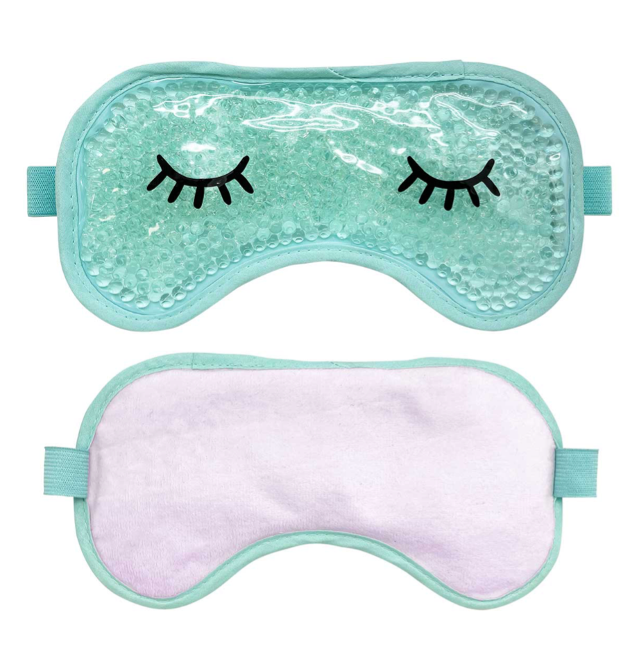Eye Mask, Hot & Cold Gel, Turquoise