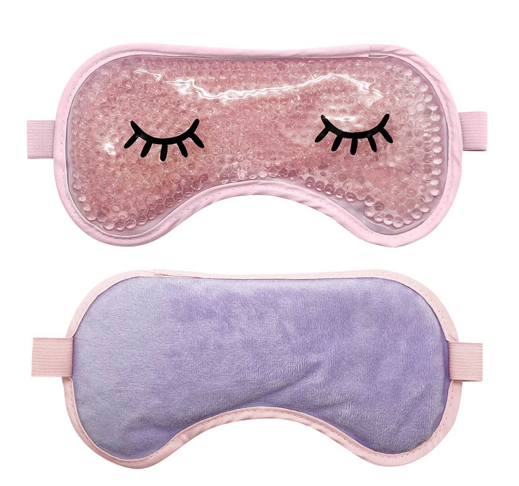 Eye Mask, Hot & Cold Gel, Pink
