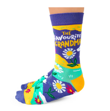Load image into Gallery viewer, Ladies Socks, Favourite Grandma
