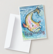 Load image into Gallery viewer, Kath&#39;s Cards, O-Fish-ally the BEST Dad!
