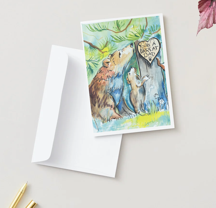 Kath's Cards, You're a GRREAT Dad!