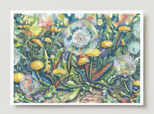 Load image into Gallery viewer, Kath&#39;s Cards, Dandelion
