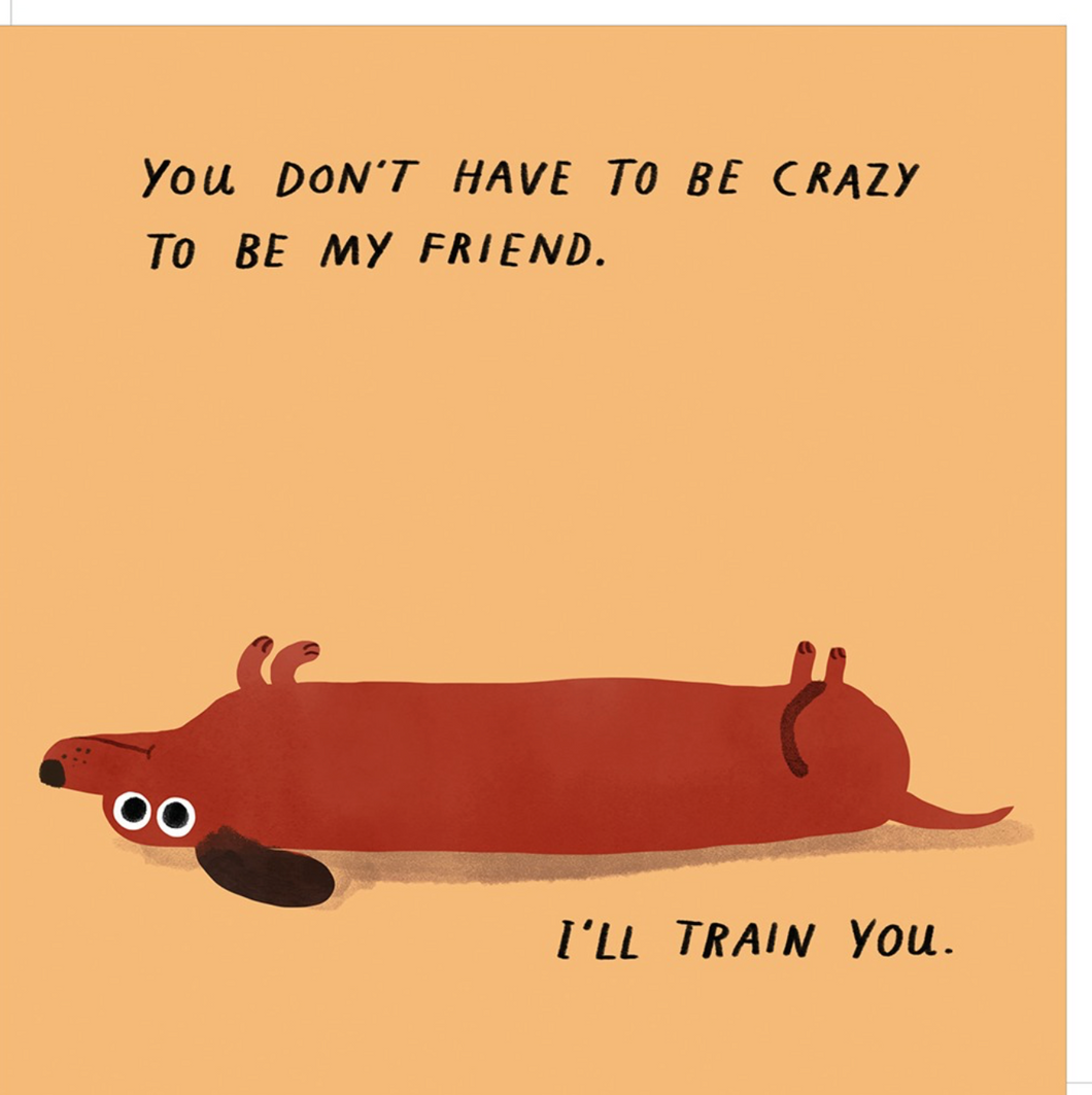 Greeting Card, Rosie Made a Thing, Train You