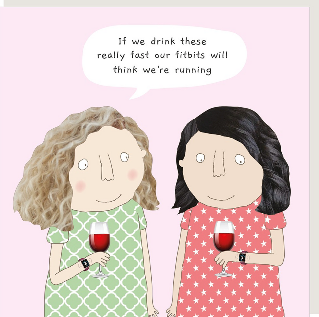 Greeting Card, Rosie Made a Thing, Drink Fast