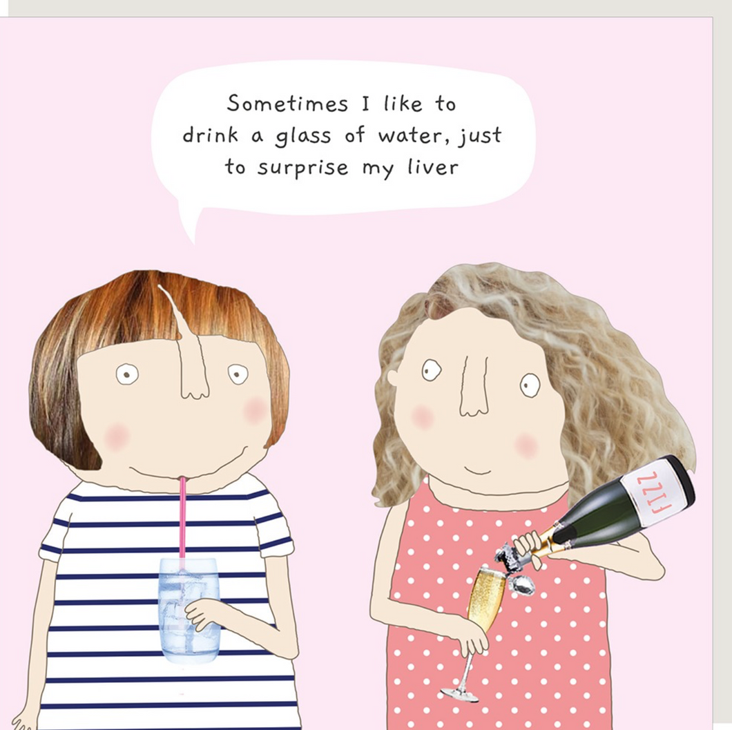 Greeting Card, Rosie Made a Thing, Surprise Liver