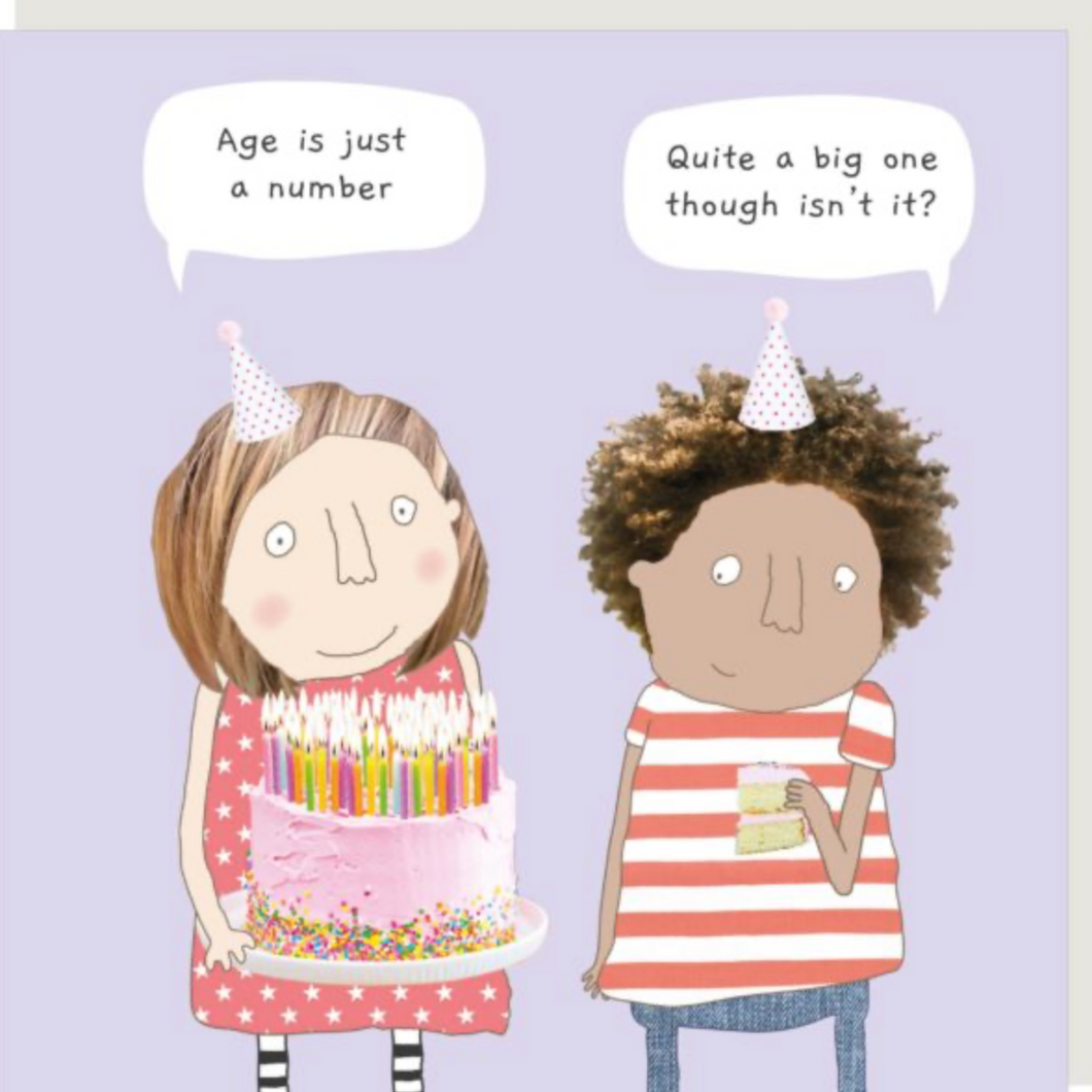 Greeting Card, Rosie Made a Thing, Big Number