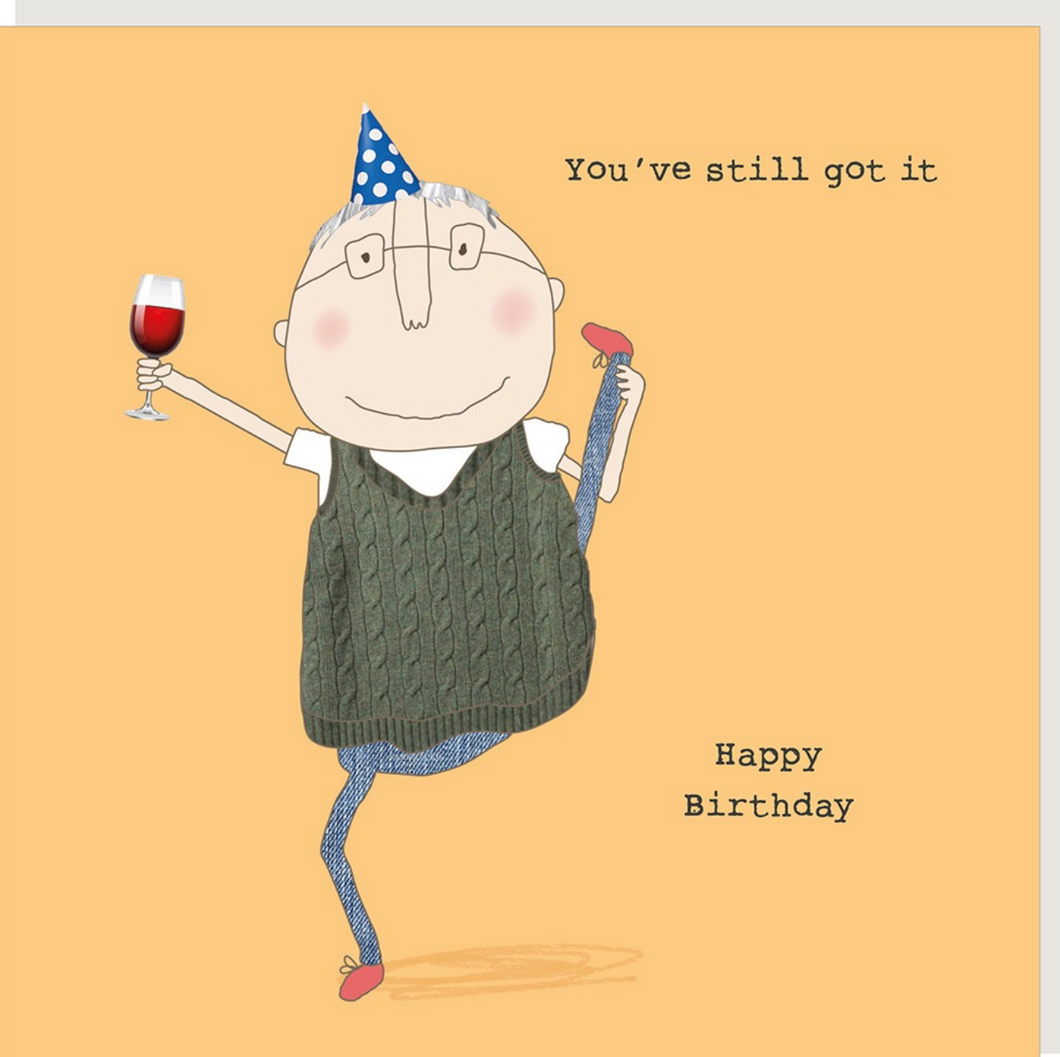 Greeting Card, Rosie Made a Thing, Boy Still a got It