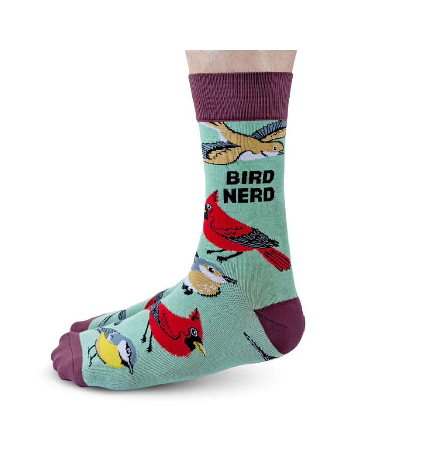 Mens Socks, Bird Nerd