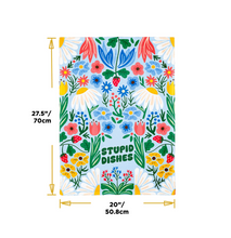 Load image into Gallery viewer, Dish Towel, Stupid Dishes
