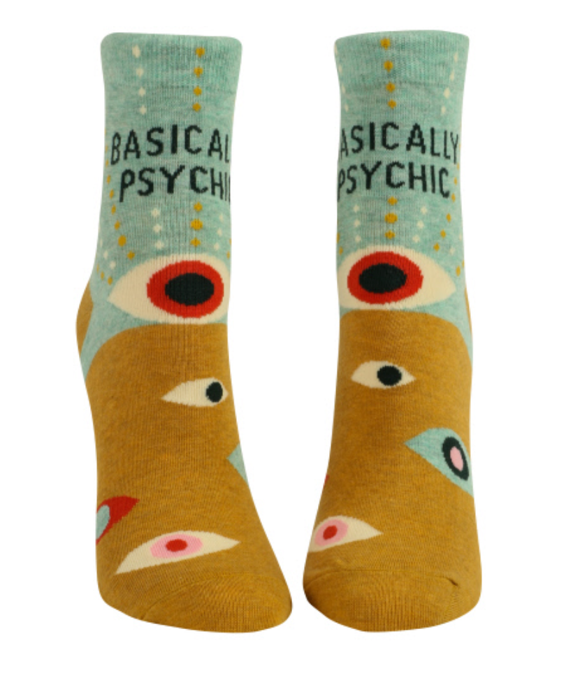 Ladies' Ankle Socks, Basically Psychic