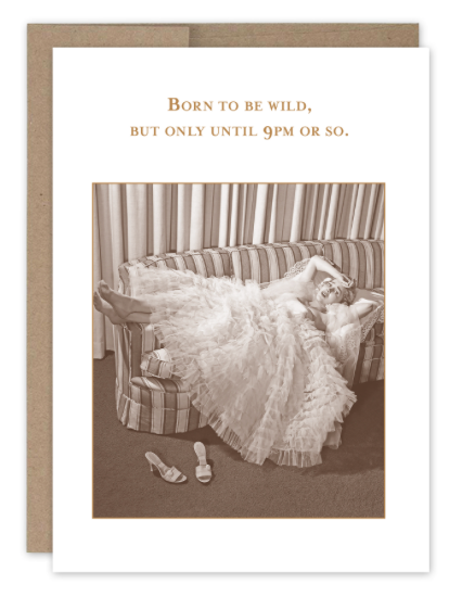 Greeting Card, Born To Be Wild, Bday Card