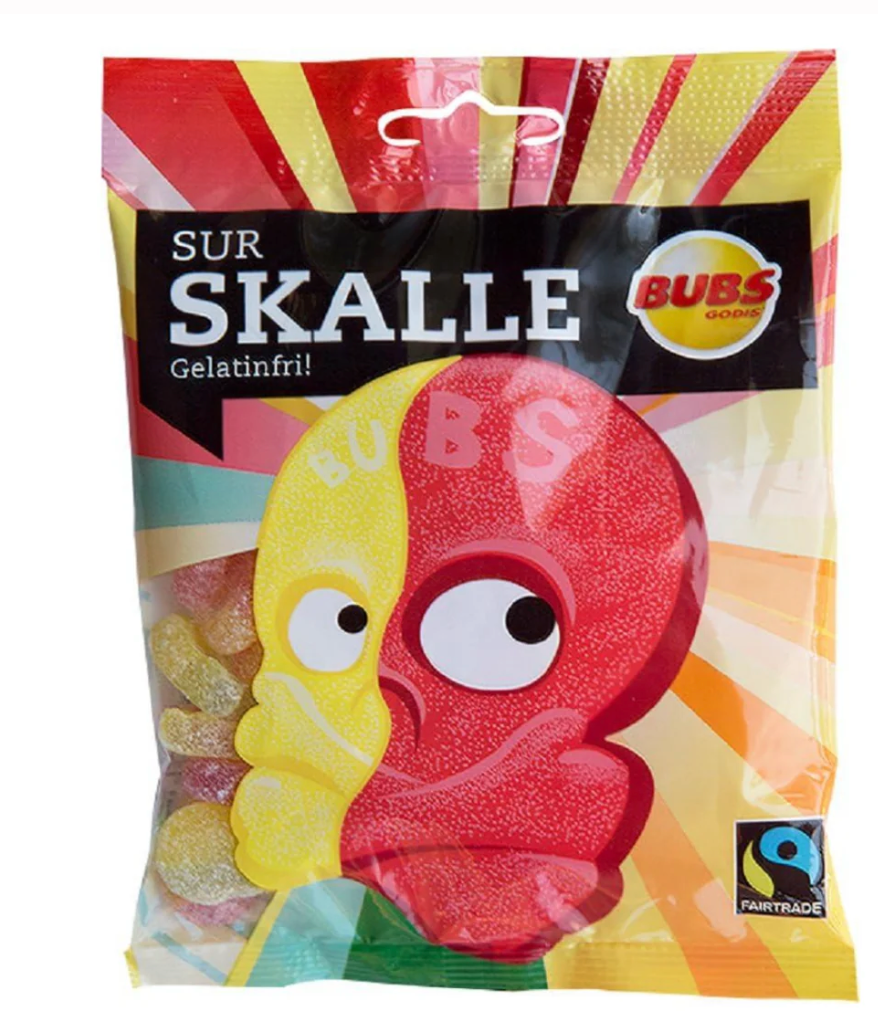 Hanging Bags, Bubs, Fruity wine gums