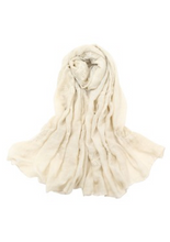 Load image into Gallery viewer, Feather Scarves; Assorted Colours
