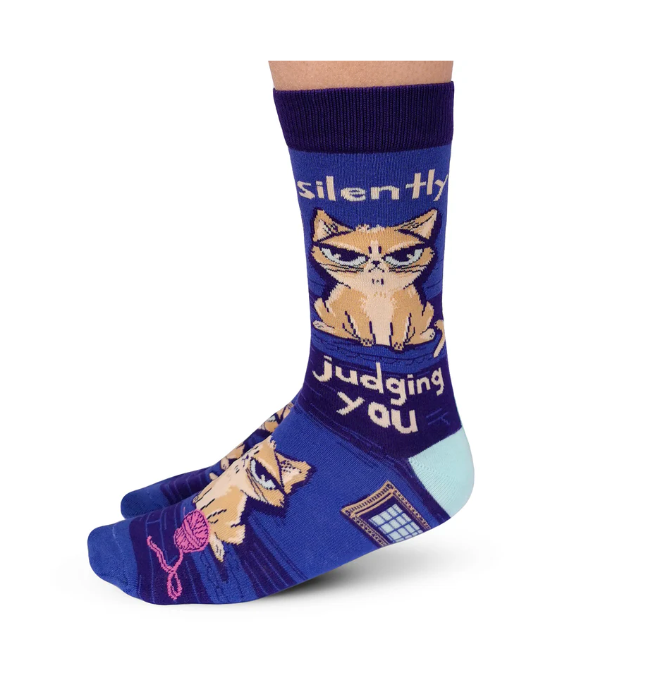 Ladies Socks, Silently judging you