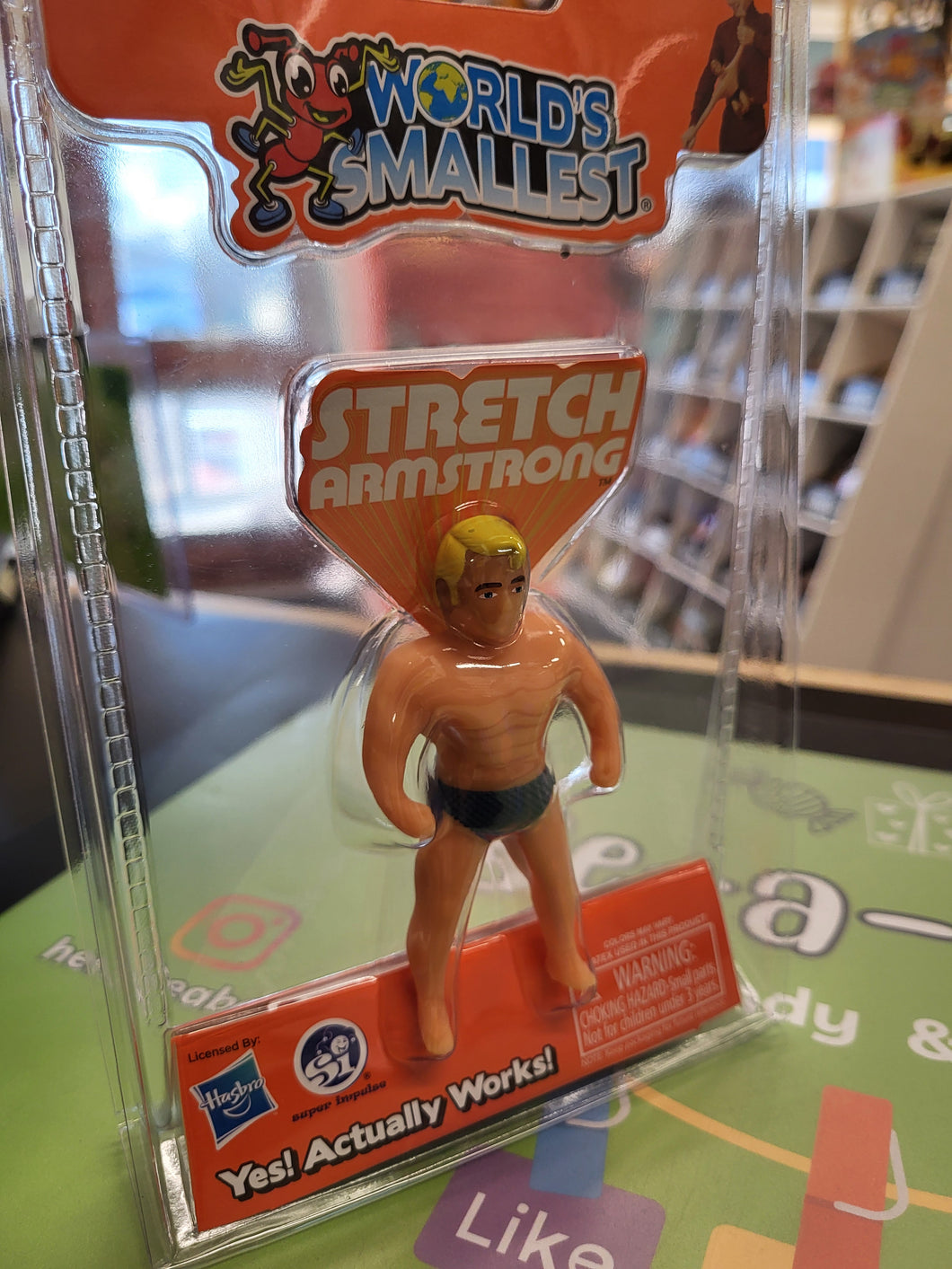 World's Smallest, Stretch Armstrong