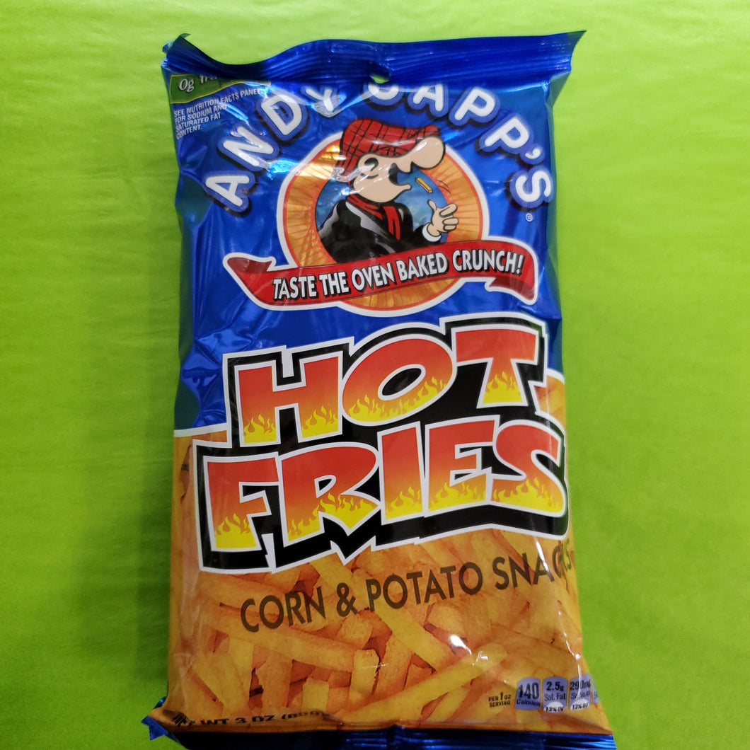 Chips, Andy Capp’s, Hot Fries