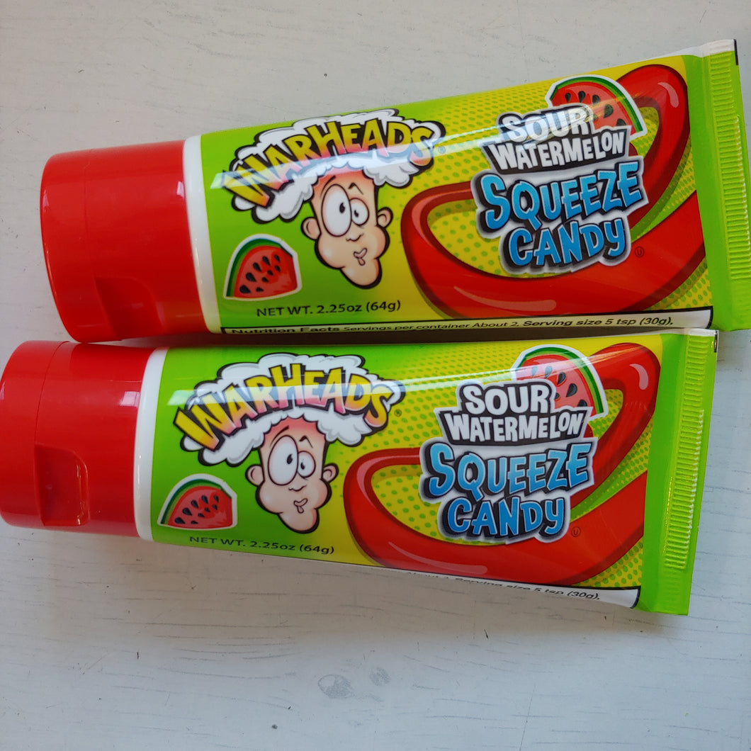 Warheads, Squeeze Candy, Sour Watermelon