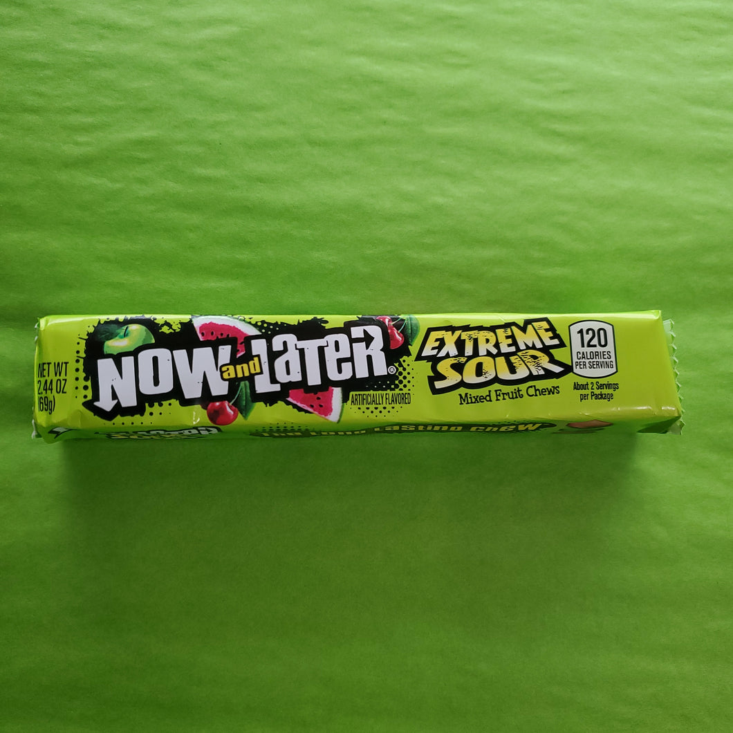 Now and Later, Extreme Sour Mixed Fruit Chews