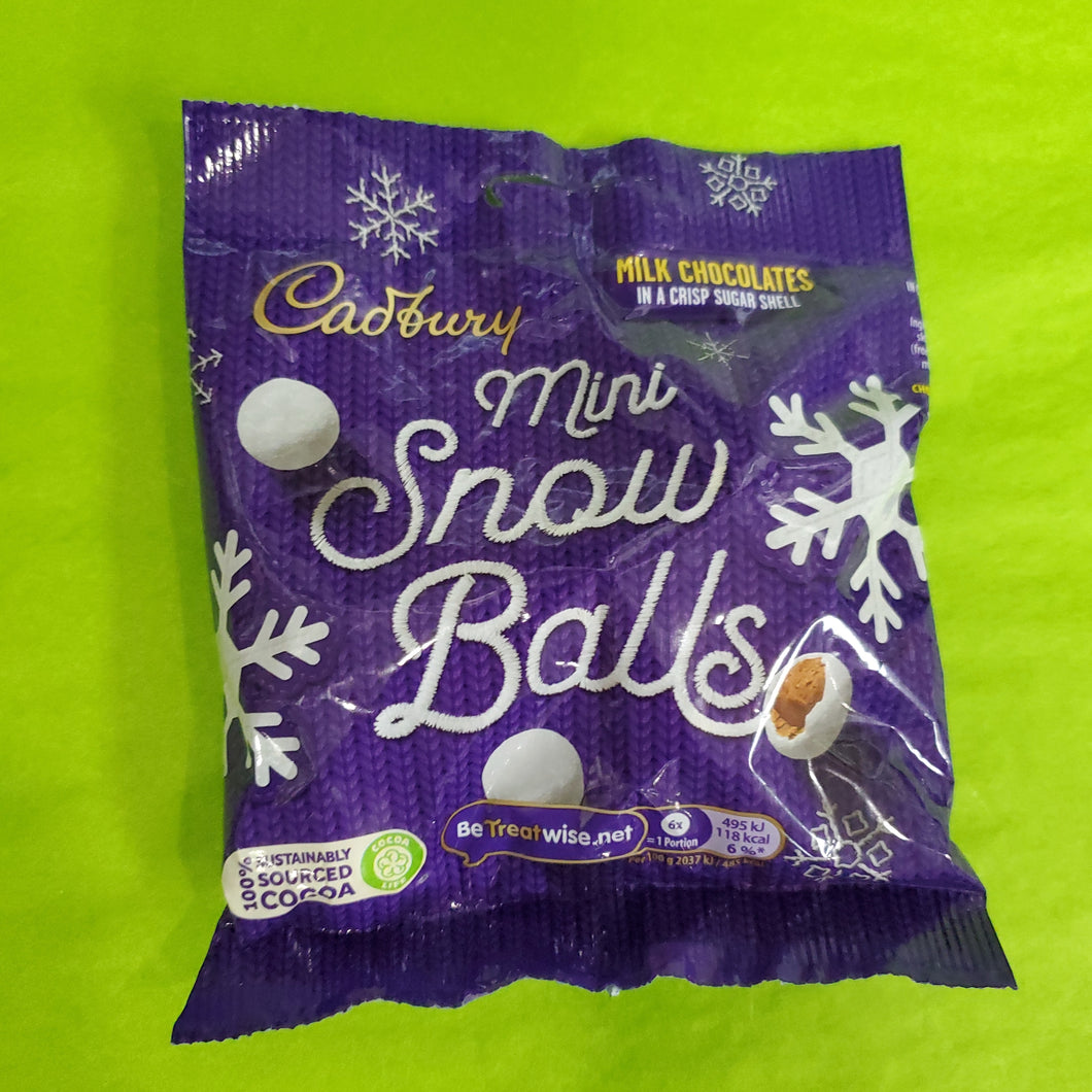 Hanging Bag, Cadbury, Snowballs