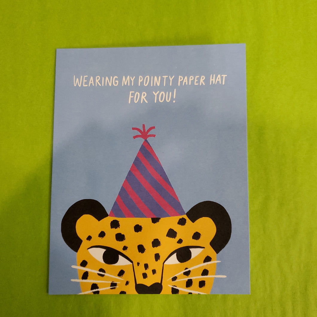 Greeting Card, Wearing My Pointy Hat
