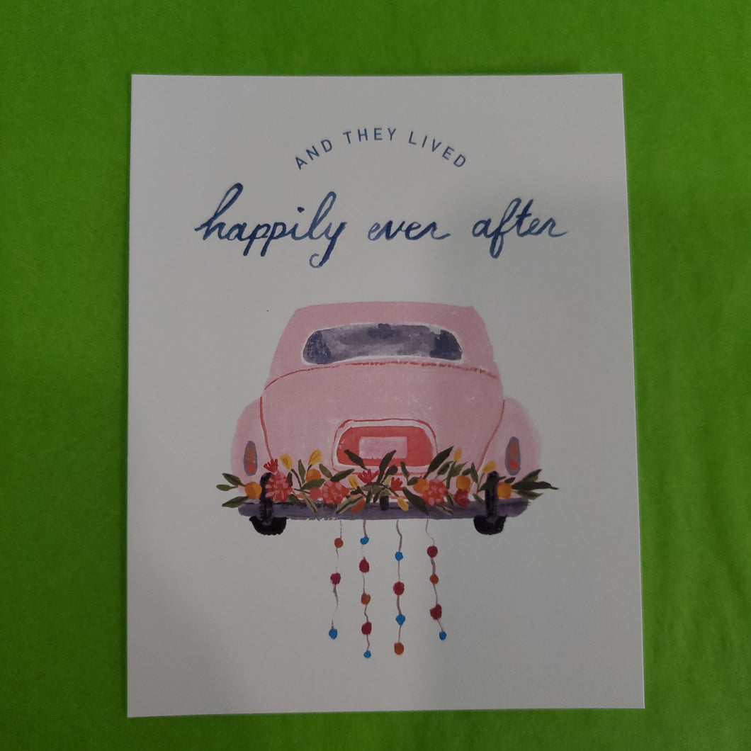 Greeting Card, And They Lived Happily Ever After
