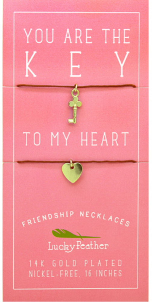 Necklace, Friendship, Key To My Heart