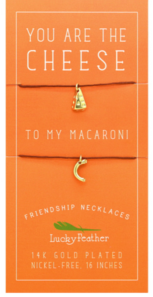 Necklace, Friendship, You Are The Cheese To My Macaroni