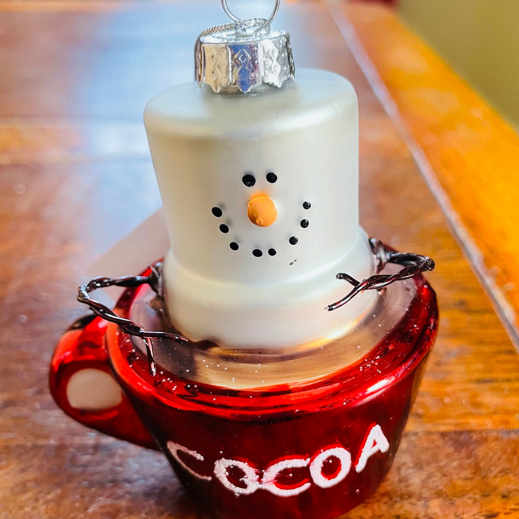 Christmas Ornament, Cocoa Mug
