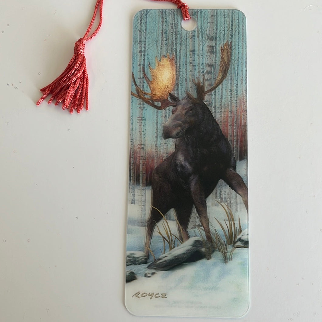 Bookmark, Moose/Wolf Flip