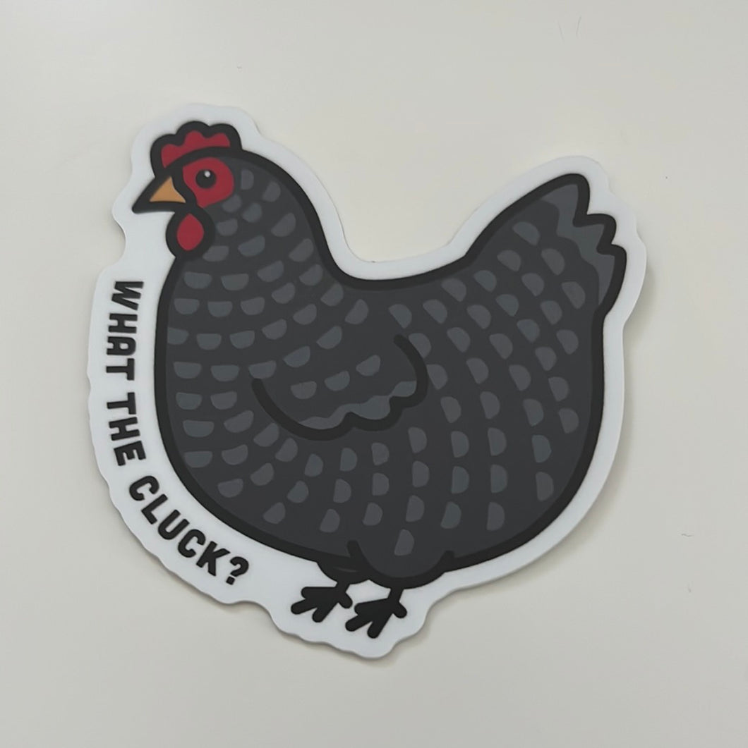 Sticker, Chicken, What The Cluck