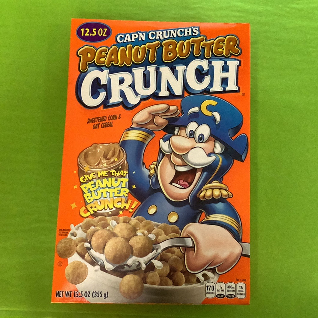 Cereal, Captain Crunch, Peanut Butter