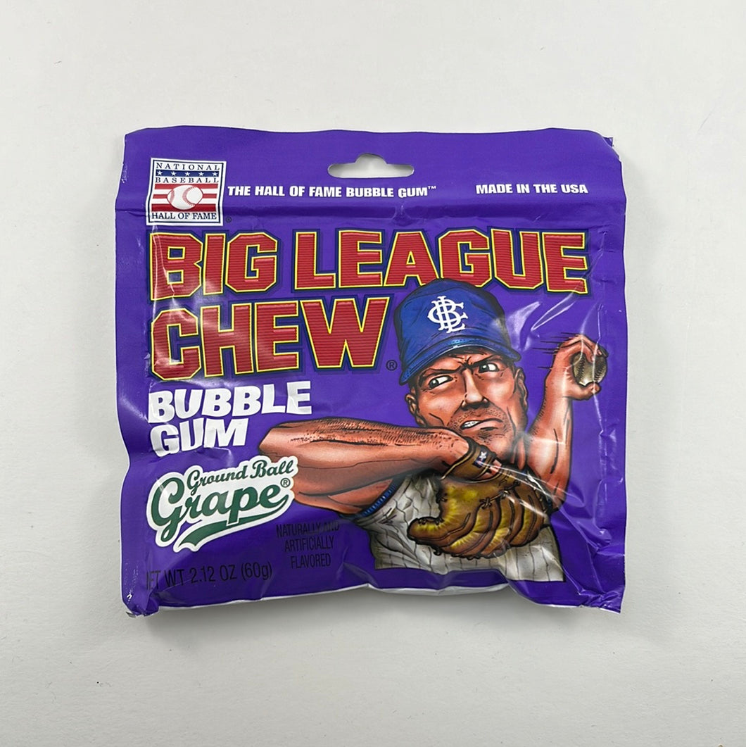 Gum, Big League Chew, Ground Ball Grape