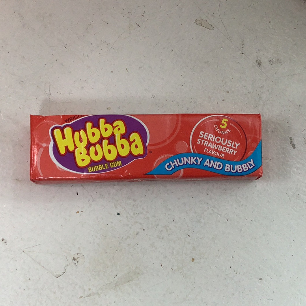 Gum, Hubba Bubba, Seriously Strawberry