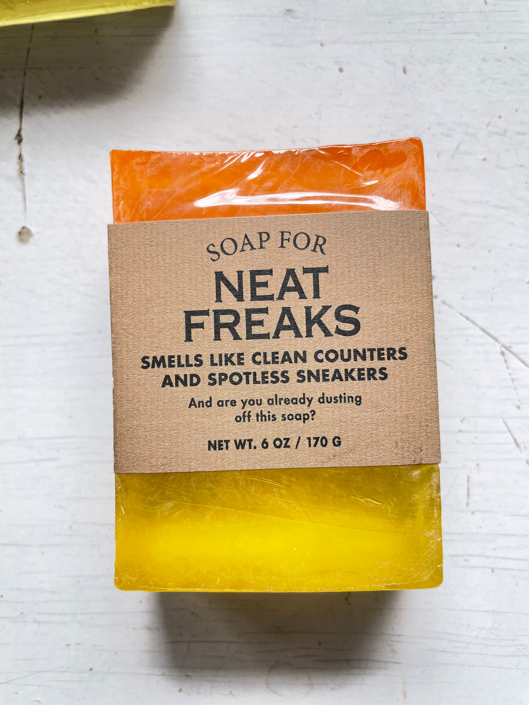 Soap For Neat Freaks