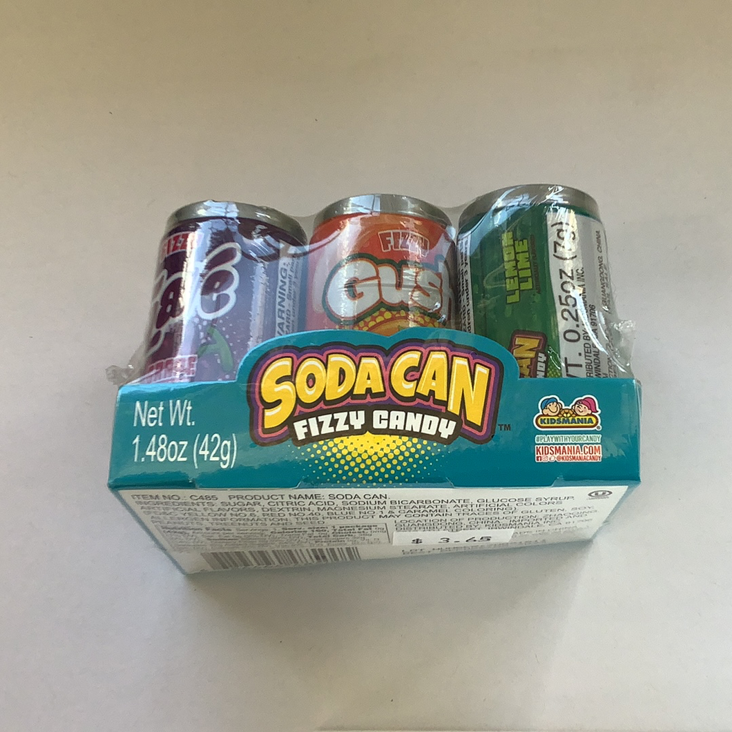 Soda Can, Fizzy Candy