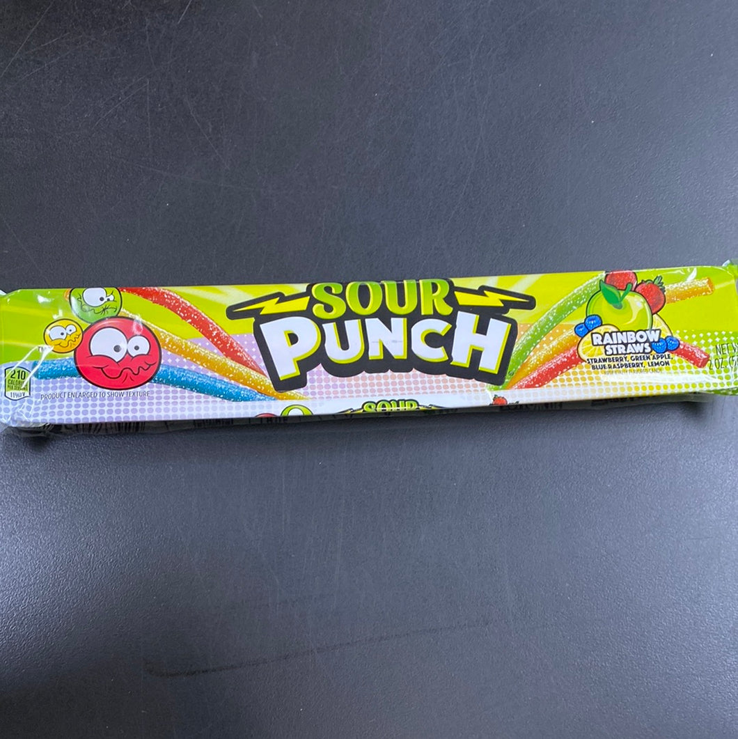 Sour Punch, Rainbow Straws