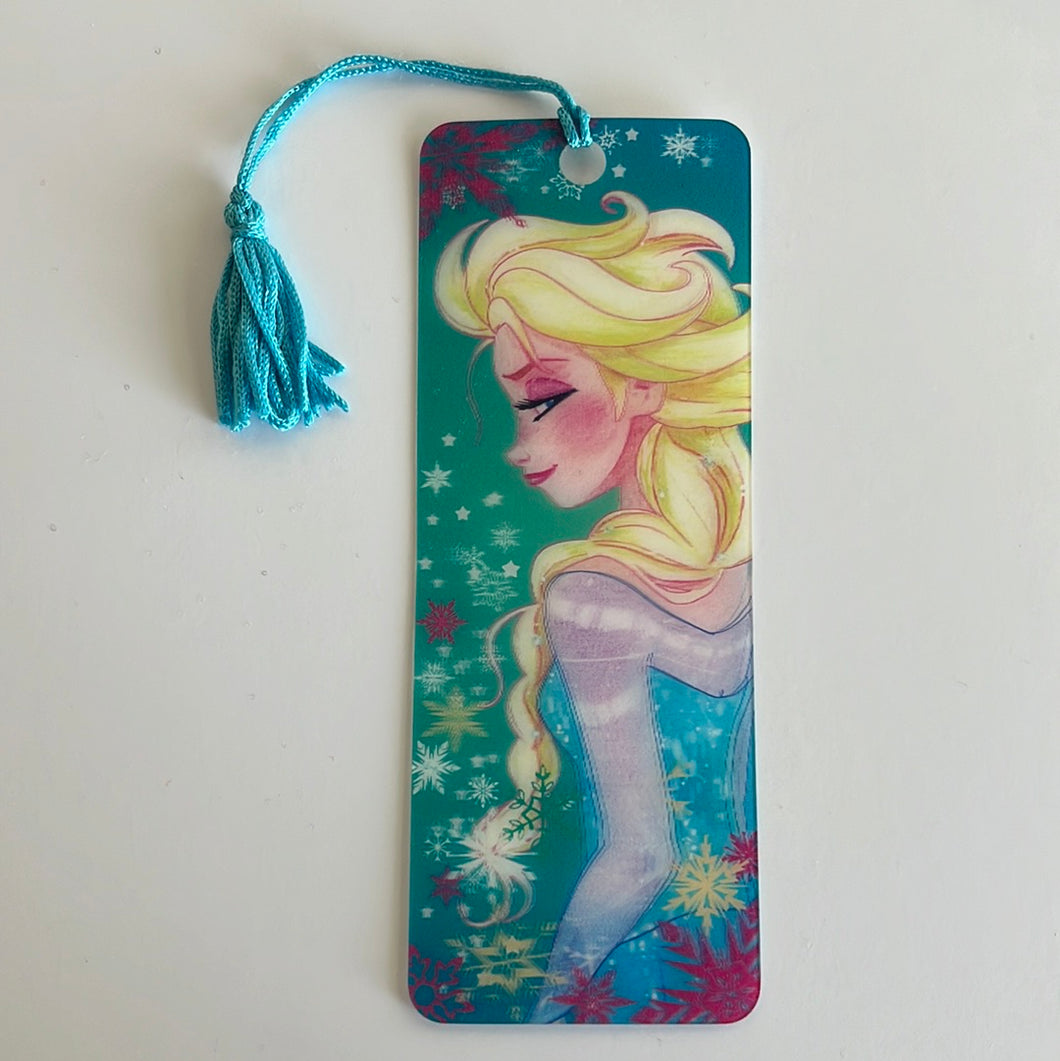 Bookmark, Elsa, Teal