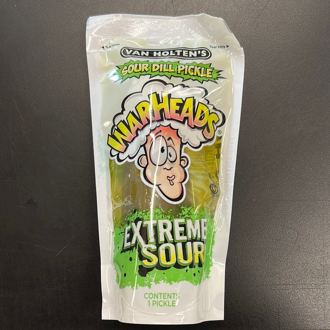 Van Holten’s, Pickle Pouch, Warheads Extreme Sour