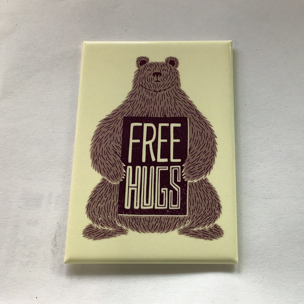 Fridge Magnet, Free Hugs