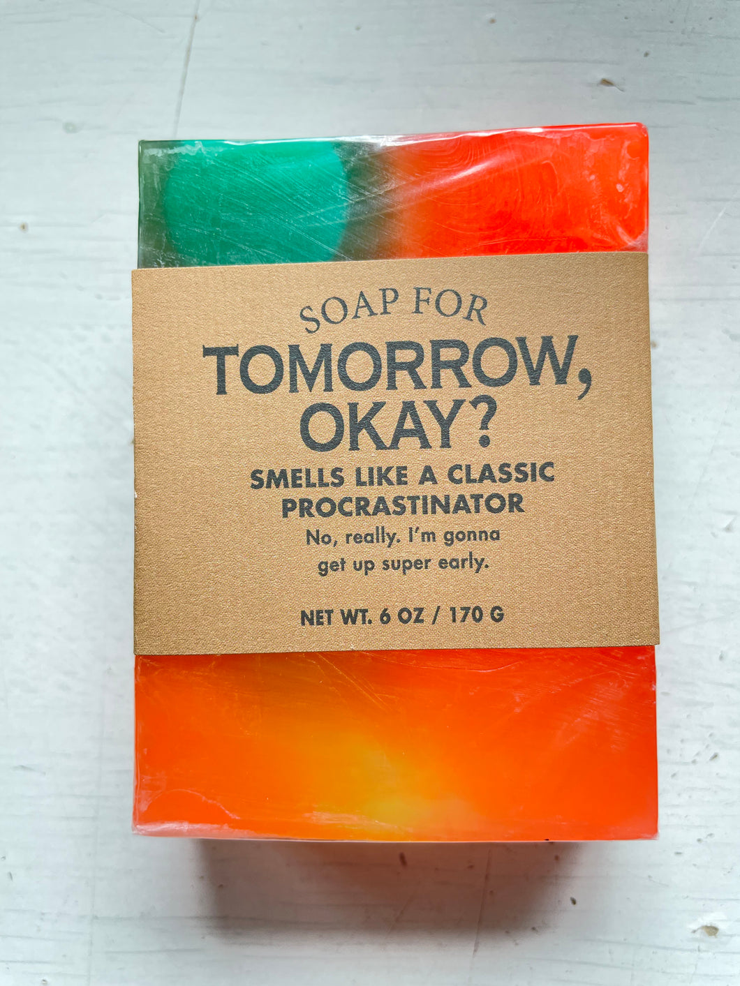Soap For Tomorrow Okay