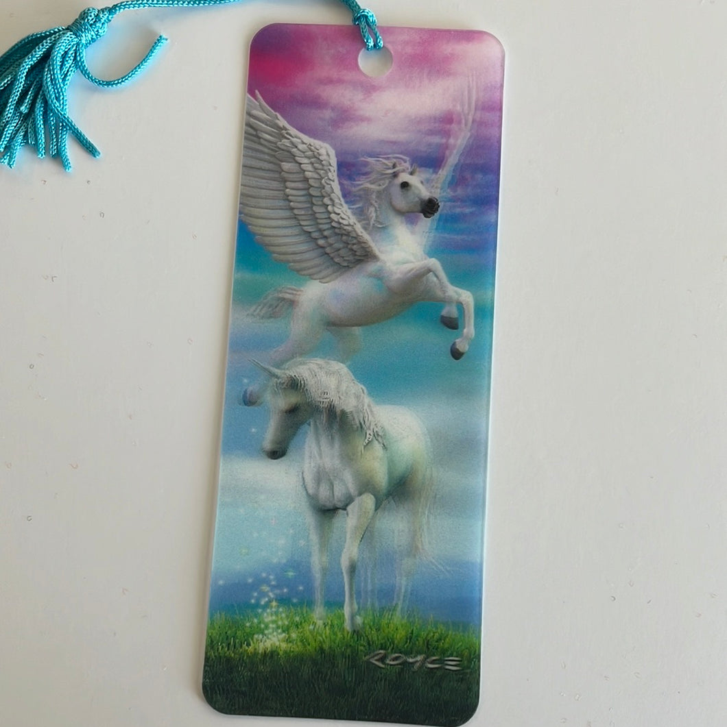 Bookmark, Pegasus & Unicorn